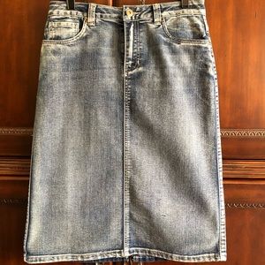 Denim / jean skirt